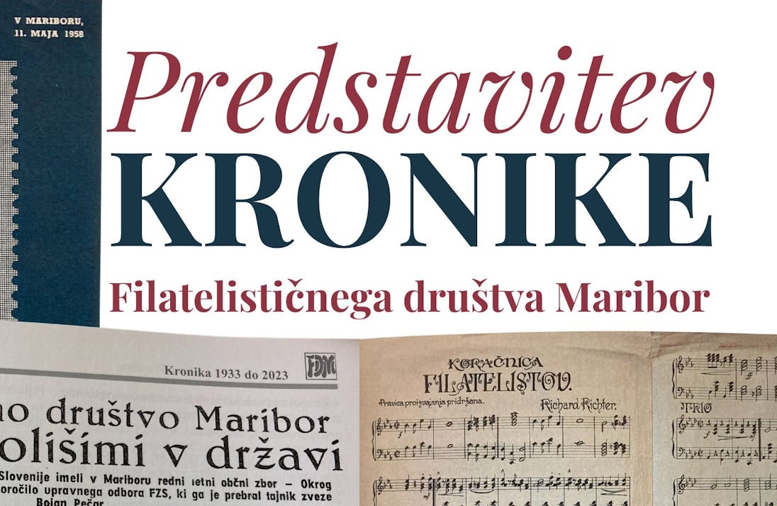 Predstavitev kronike Filatelističnega društva Maribor